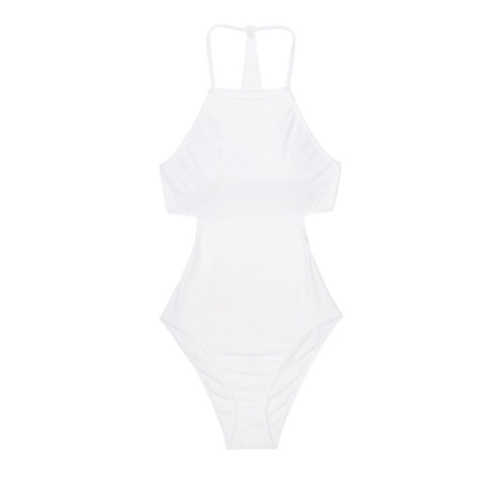 Victoria’s Secret Portofino Crochet Halter One-piece